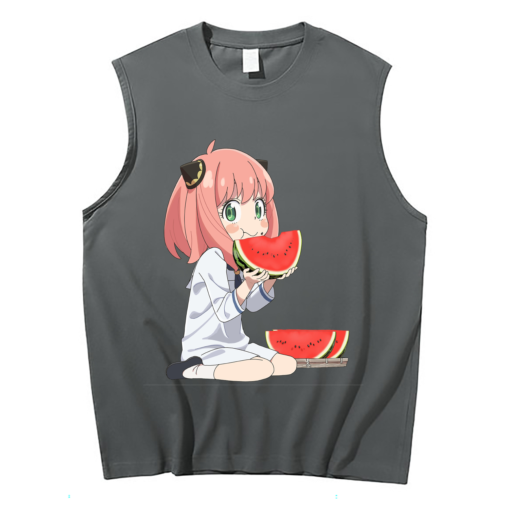 （画像用） SPY×FAMILY间谍家家酒 コットン100％タンクトップ（フロントプリント）